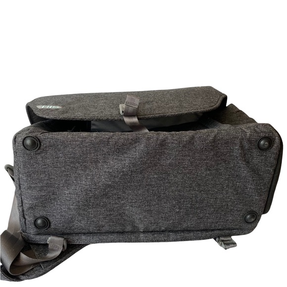 Gray Hie by Grovia Diaper Bag Backpack Travel Large - Picture 7 of 11